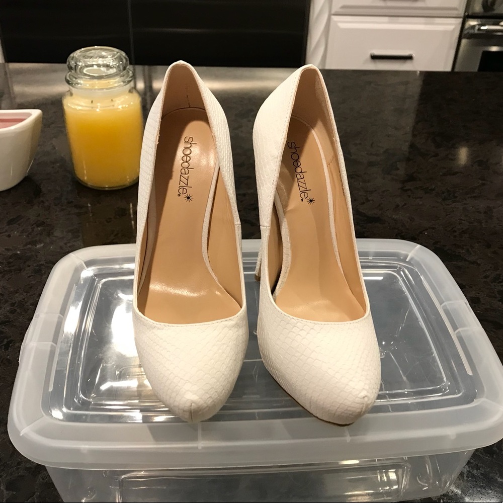 White heels